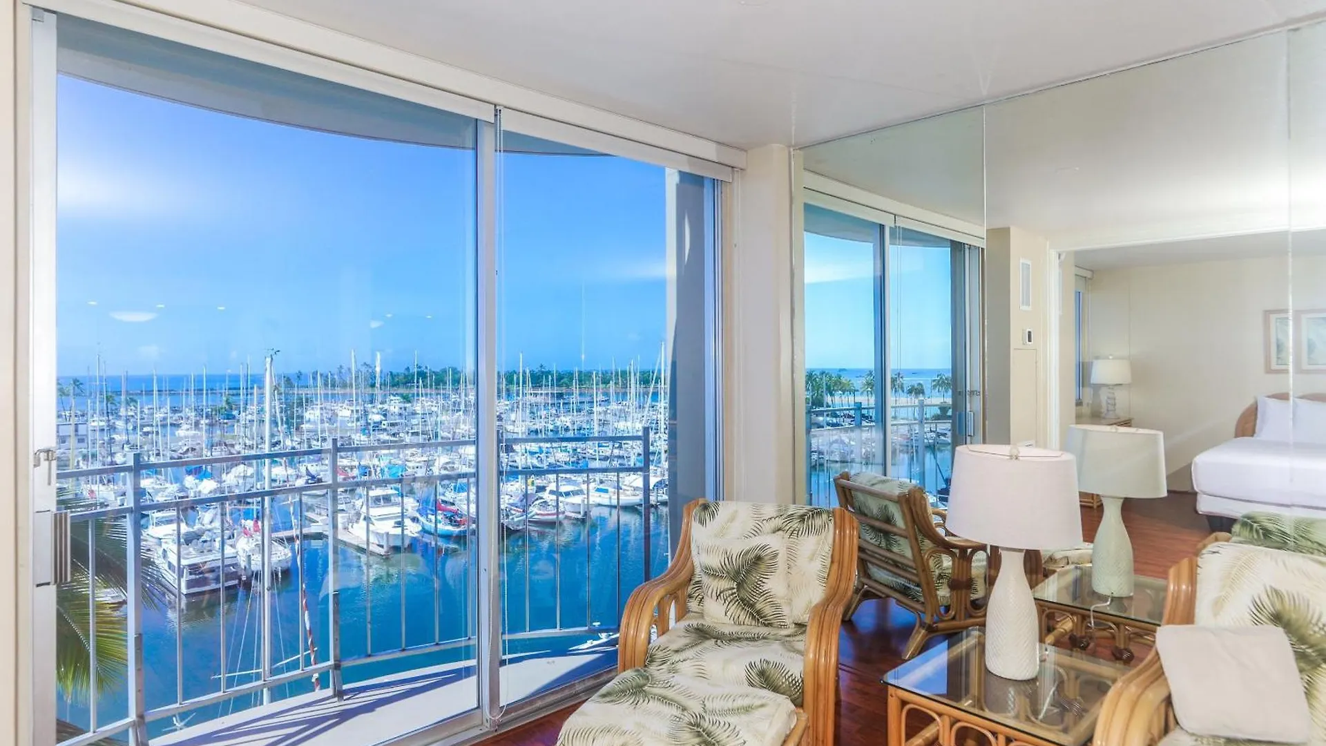 Apartamento Ilikai Marina 682 Yacht Harbor View 1Br Honolulu 0*,